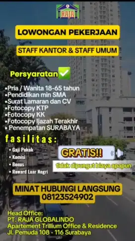 Lowongan kerja Surabaya