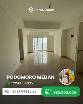 DIJUAL RUGI APARTEMEN PODOMORO TOWER LIBERTY