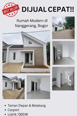 DIJUAL Rumah Baru Modern Siap Huni – Hanya 10 Menit ke Stasiun Citayam