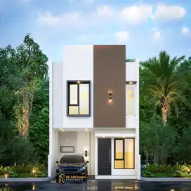 Rumah pintar murah 2 lantai, di Jagakarsa dekat toll brigief