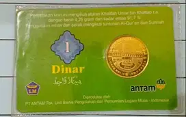 Dinar Emas Antam (4,25 gram, 22 Karat)