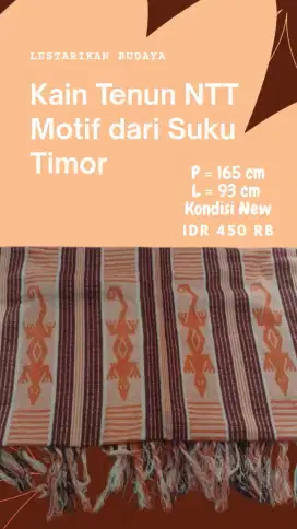 Kain Tenun Dari NTT