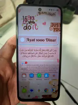 infinix smart 9 4+4/128 HP CASAN no minus mulus garansi panjang