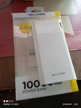 POWERBANK 10.000MAH WELLCOMM REAL CAPACITY