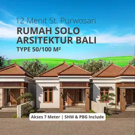 Dekat Ke Kota Solo Rumah Dijual Desain Resort Bali Pesan Bangun