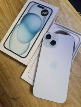 Iphone 15 128gb resmi ibox mulus