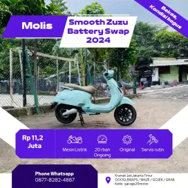 Motor Listrik Smooth Zuzu Battery Swap Tahun 2024