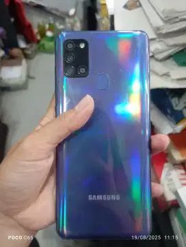 Second samsung A21s 6/64GB lcd ada bintik BO hrg 650k nett