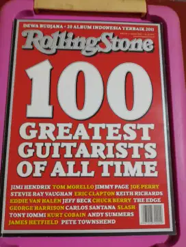 Majalah Musik Trax Guitar World lawas