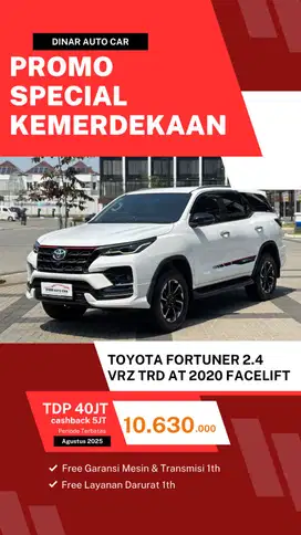Toyota Fortuner VRZ TRD 2.4 at 2020 Facelift new model