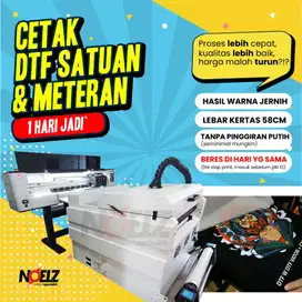Terima Print & Pres DTF Satuan & Meteran