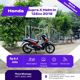 Supra X Helm in 125cc Pgm_Fi Tahun 2018