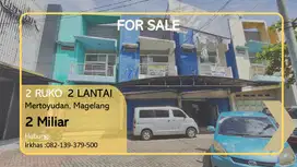 RUKO 2 LANTAI SIAP HUNI STRATEGIS DEKAT ALUN-ALUN MAGELANG