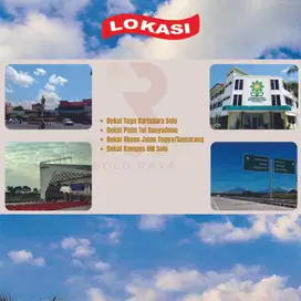 Tanah Kavling Premium, 3mnt ke Bandara & Toll. Segitiga EmasJoglosemar