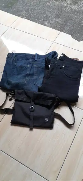 Celana dan tas selempang husted youth (waistbag)