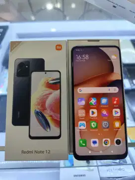 Hp Second Xiaomi Redmi Note 12 4G Ram 4/128GB Resmi Cek Deskripsi