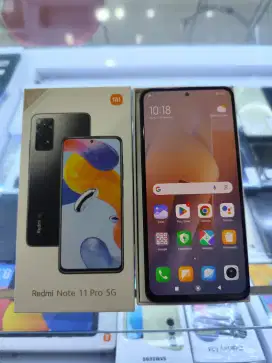 Hp Second Xiaomi Redmi Note 11 Pro 5G Ram 8/128GB Resmi Fullset Ori