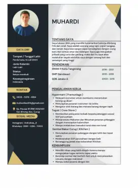 Cari pekerjaan di bidang f&b
