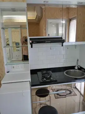 Sewa murah apartemen Studio Full Furnish, jakarta, Free IPL, atas mall