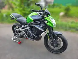 Kawasaki ER6N Hijau NIK 2012 Km 17.000an Full Paper