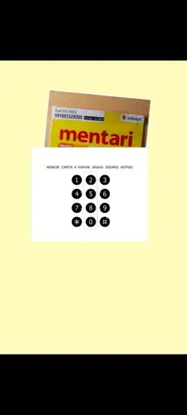 Nomer cantik Indosat