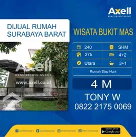 Rumah Wisata Bukit Mas Dijual