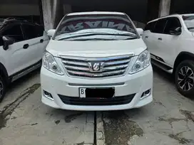 Toyota Alphard 2.4 G ATPM AT ( Matic ) 2014 Putih Low km 82rban Mulus