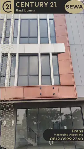 DISEWAKAN RUKO 3 LANTAI DI KOTA WISATA CIBUBUR