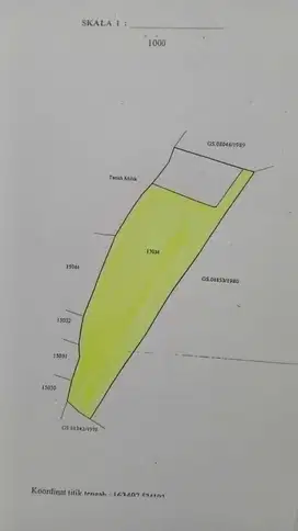 Dijual Tanah Murah di Goa Gong, Badung,Bali Luas 40are