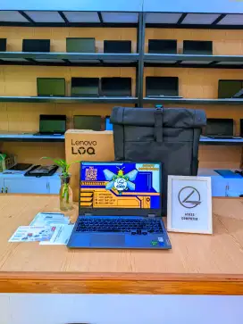 Laptop gaming Lenovo Loq i5 12TH 12GB/512GB NVMe garansi on 05-2027