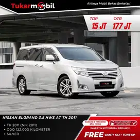 NISSAN ELGRAND 3.5 HWS METIK TAHUN 2011 PAJAK PANJANG