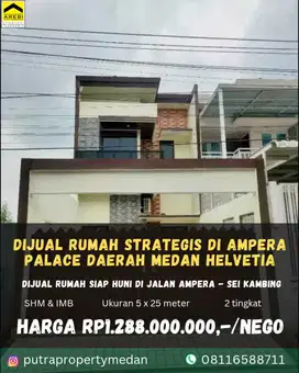 DIJUAL RUMAH SANGAT STRATEGIS DI AMPERA PALACE