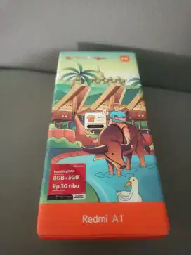 Redmi A1 Hitam mulus fullset
