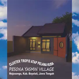 Rumah Dekat Toll Boyolali, 2 mnt Pan Brother, Desain Atap Pelana Kuda