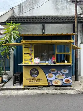 Dijual booth container 200x150