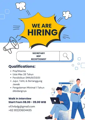 Lowongan Pekerjaan