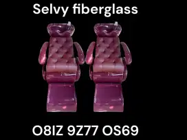 Kursi keramas salon kecantikan, fiberglass