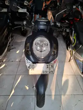 Honda Scoopy 110cc 2024 biru putih pke kunci
