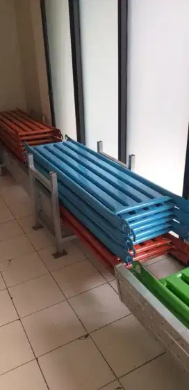 Catwalk Scaffolding Warna Biru