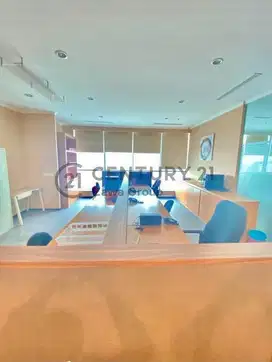 Disewakan Office APL Tower Central Park Fully Furnished Jakarta Barat