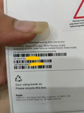 iphone 16 pro max 512gb white BNOB