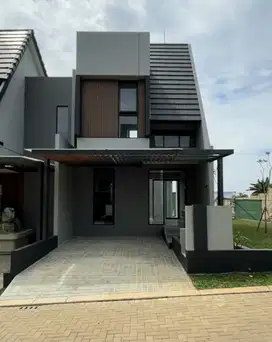 Rumah Design Homey Kekinian 10 menit ke PasMod BSD, Stasiun dan TOL