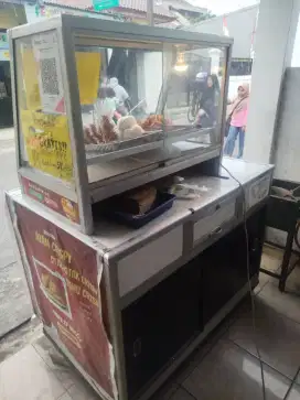 Gerobak ayam fried chicken lengkap