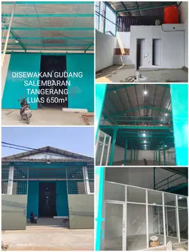 Disewakan Gudang Dan Kantor Plus Lift Barang Di Salembaran III