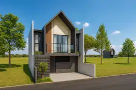 5 Menit Kampus UII, Rumah Murah Scandinavian Jogja Jl Besi Jangkang