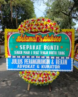 Karangan Ucapan Bunga Papan