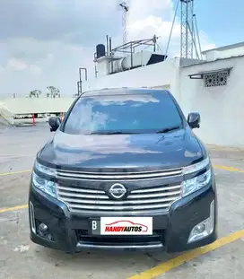 Nissan Elgrand 2.5 HWS Tahun 2012 Automatic Hitam Metalik