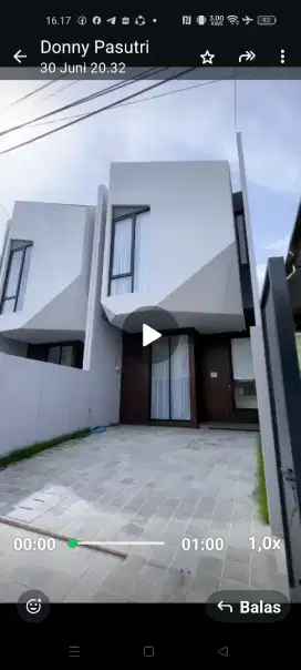 DIJUAL RUMAH BARU FULL FURNISHED DI SUTOREJO BARAT DKT ITS, PCM, MERR,