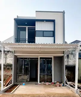 Rumah Modern Minimalis di Timur Jakarta 700jtan Asri dan Nyaman