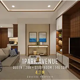 Apartemen 1Park Avenue Tower Queen Low Floor 2BR+ Studyroom